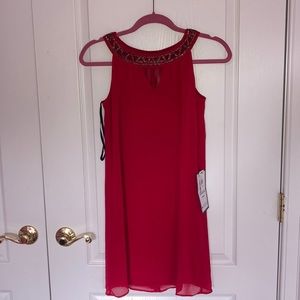 Red Beaded Dress